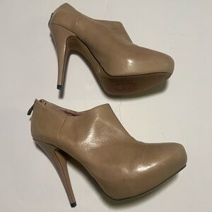Vince Camuto Taupe Ankle Booties